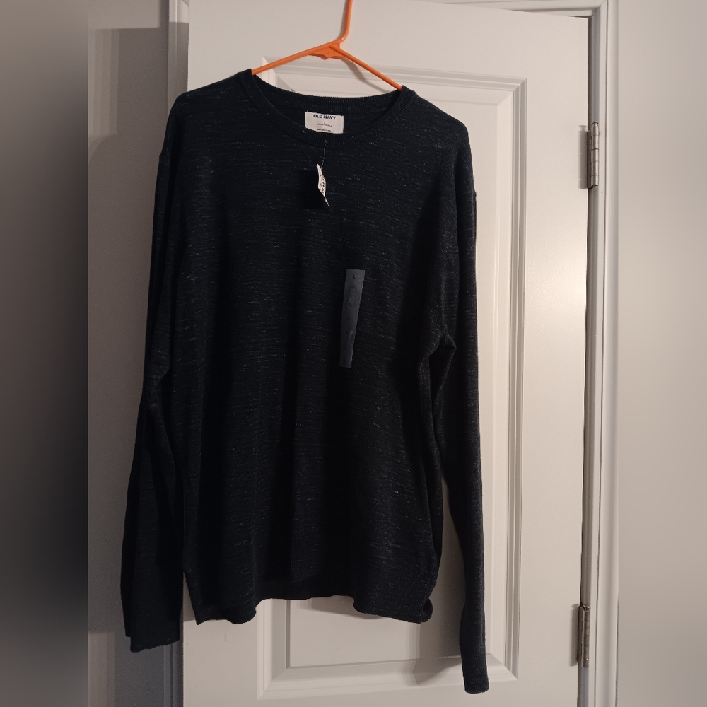 Nwt Old Navy men's large sweater color navy blue
